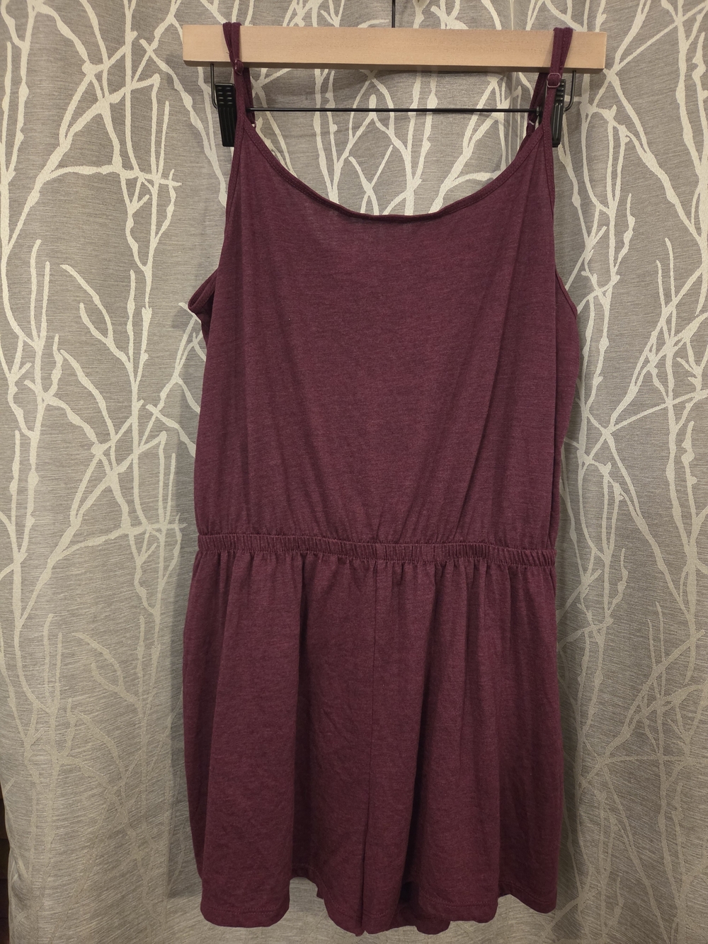 H&M Divided Romper in Plum. Size M